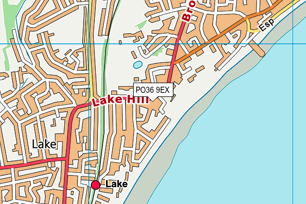 PO36 9EX map - OS VectorMap District (Ordnance Survey) PO36 9EX map - OS VectorMap District (Ordnance Survey)