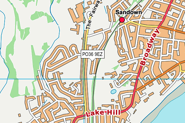 PO36 9EZ map - OS VectorMap District (Ordnance Survey) PO36 9EZ map - OS VectorMap District (Ordnance Survey)