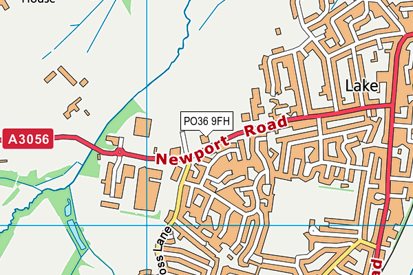 PO36 9FH map - OS VectorMap District (Ordnance Survey) PO36 9FH map - OS VectorMap District (Ordnance Survey)