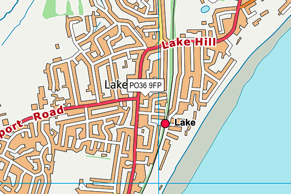 PO36 9FP map - OS VectorMap District (Ordnance Survey) PO36 9FP map - OS VectorMap District (Ordnance Survey)