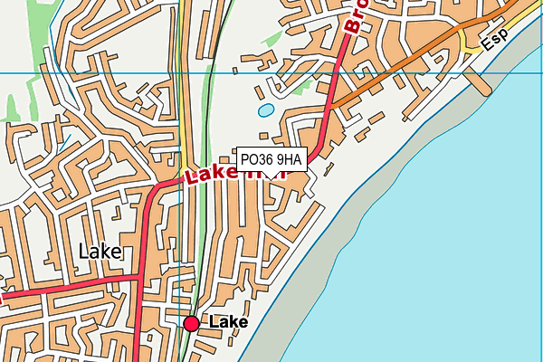 PO36 9HA map - OS VectorMap District (Ordnance Survey) PO36 9HA map - OS VectorMap District (Ordnance Survey)