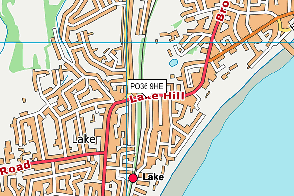 PO36 9HE map - OS VectorMap District (Ordnance Survey) PO36 9HE map - OS VectorMap District (Ordnance Survey)
