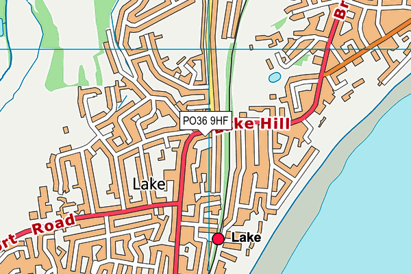 PO36 9HF map - OS VectorMap District (Ordnance Survey) PO36 9HF map - OS VectorMap District (Ordnance Survey)