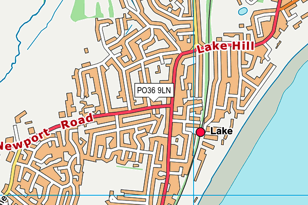 PO36 9LN map - OS VectorMap District (Ordnance Survey) PO36 9LN map - OS VectorMap District (Ordnance Survey)