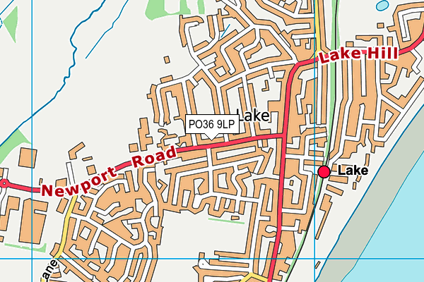 PO36 9LP map - OS VectorMap District (Ordnance Survey) PO36 9LP map - OS VectorMap District (Ordnance Survey)
