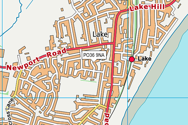 PO36 9NA map - OS VectorMap District (Ordnance Survey) PO36 9NA map - OS VectorMap District (Ordnance Survey)