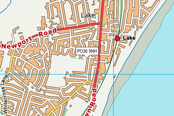 PO36 9NH map - OS VectorMap District (Ordnance Survey) PO36 9NH map - OS VectorMap District (Ordnance Survey)