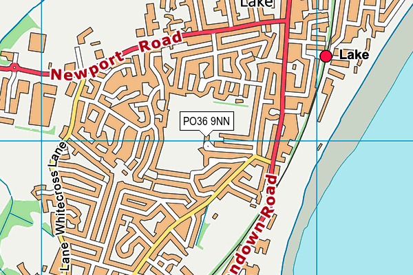 PO36 9NN map - OS VectorMap District (Ordnance Survey) PO36 9NN map - OS VectorMap District (Ordnance Survey)