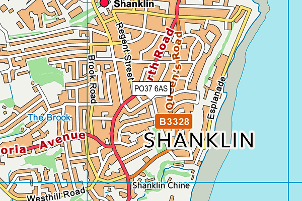PO37 6AS map - OS VectorMap District (Ordnance Survey) PO37 6AS map - OS VectorMap District (Ordnance Survey)