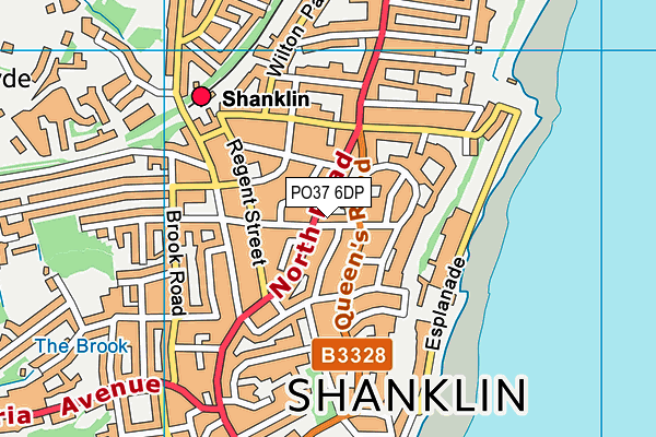 PO37 6DP map - OS VectorMap District (Ordnance Survey) PO37 6DP map - OS VectorMap District (Ordnance Survey)