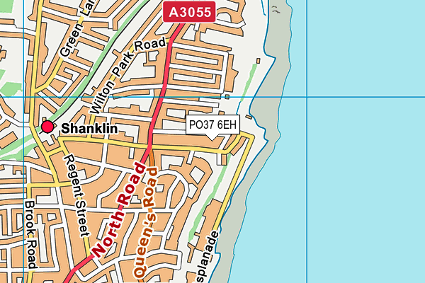 PO37 6EH map - OS VectorMap District (Ordnance Survey) PO37 6EH map - OS VectorMap District (Ordnance Survey)