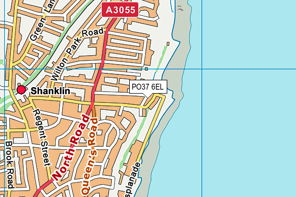 PO37 6EL map - OS VectorMap District (Ordnance Survey) PO37 6EL map - OS VectorMap District (Ordnance Survey)