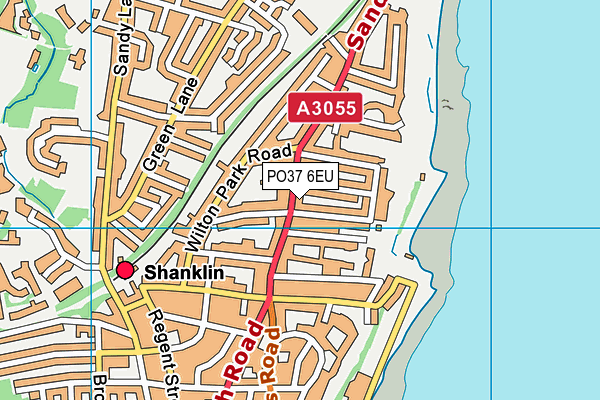 PO37 6EU map - OS VectorMap District (Ordnance Survey) PO37 6EU map - OS VectorMap District (Ordnance Survey)