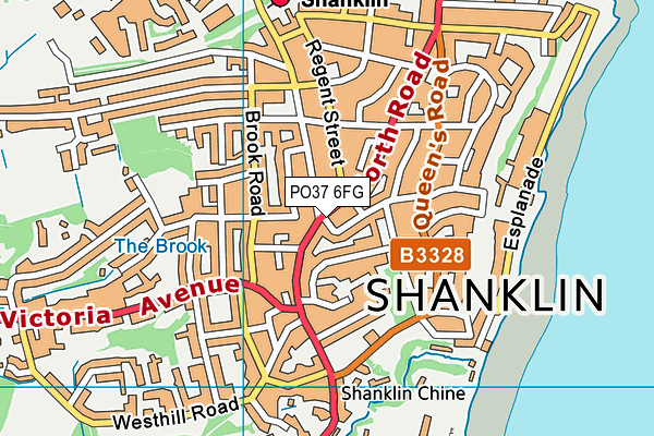 PO37 6FG map - OS VectorMap District (Ordnance Survey) PO37 6FG map - OS VectorMap District (Ordnance Survey)
