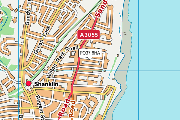 PO37 6HA map - OS VectorMap District (Ordnance Survey) PO37 6HA map - OS VectorMap District (Ordnance Survey)