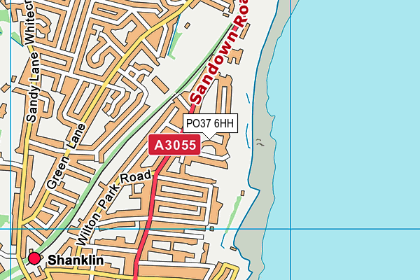 PO37 6HH map - OS VectorMap District (Ordnance Survey) PO37 6HH map - OS VectorMap District (Ordnance Survey)