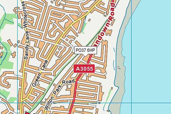 PO37 6HP map - OS VectorMap District (Ordnance Survey) PO37 6HP map - OS VectorMap District (Ordnance Survey)
