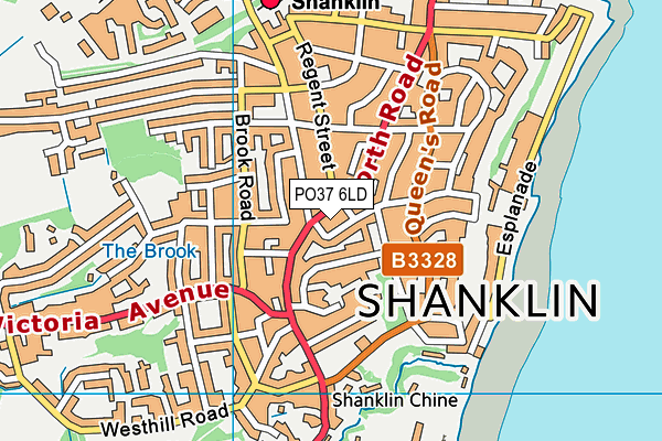PO37 6LD map - OS VectorMap District (Ordnance Survey) PO37 6LD map - OS VectorMap District (Ordnance Survey)