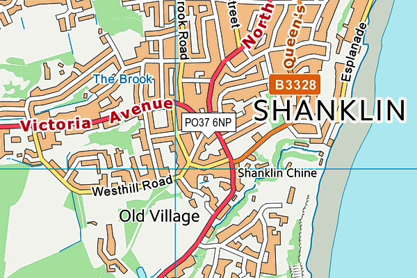 PO37 6NP map - OS VectorMap District (Ordnance Survey) PO37 6NP map - OS VectorMap District (Ordnance Survey)