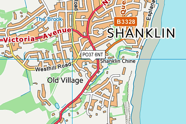 PO37 6NT map - OS VectorMap District (Ordnance Survey) PO37 6NT map - OS VectorMap District (Ordnance Survey)