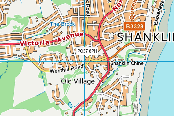 PO37 6PH map - OS VectorMap District (Ordnance Survey) PO37 6PH map - OS VectorMap District (Ordnance Survey)