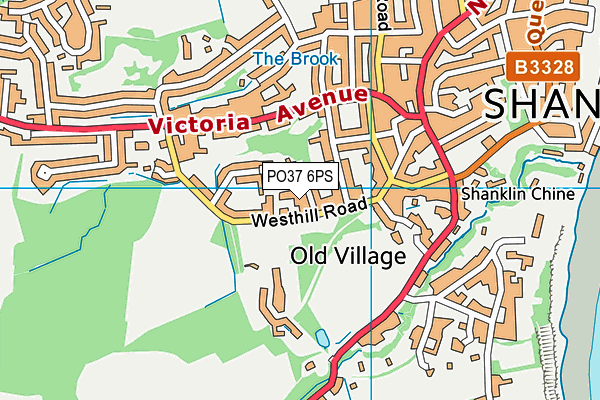 PO37 6PS map - OS VectorMap District (Ordnance Survey) PO37 6PS map - OS VectorMap District (Ordnance Survey)