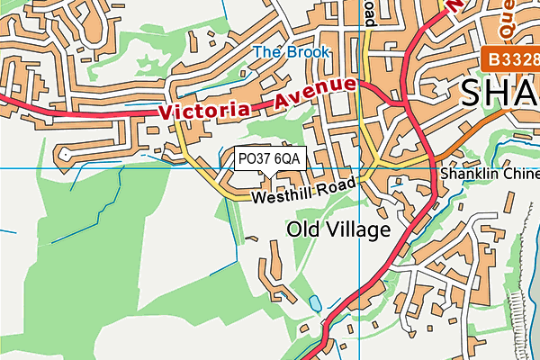 PO37 6QA map - OS VectorMap District (Ordnance Survey) PO37 6QA map - OS VectorMap District (Ordnance Survey)