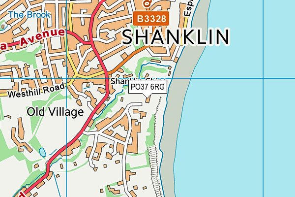 PO37 6RG map - OS VectorMap District (Ordnance Survey) PO37 6RG map - OS VectorMap District (Ordnance Survey)