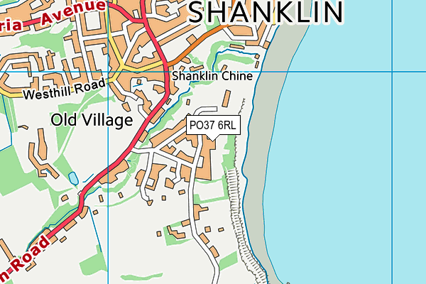 PO37 6RL map - OS VectorMap District (Ordnance Survey) PO37 6RL map - OS VectorMap District (Ordnance Survey)