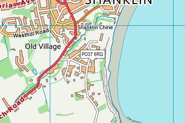 PO37 6RQ map - OS VectorMap District (Ordnance Survey) PO37 6RQ map - OS VectorMap District (Ordnance Survey)