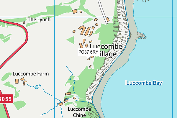 PO37 6RY map - OS VectorMap District (Ordnance Survey) PO37 6RY map - OS VectorMap District (Ordnance Survey)
