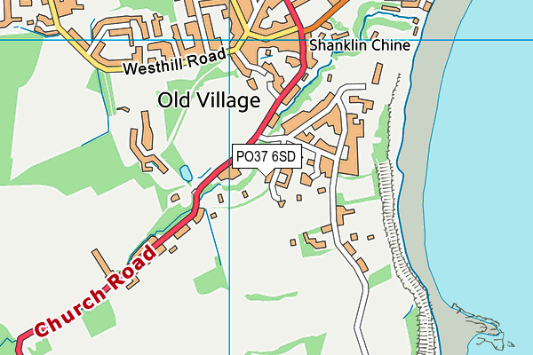 PO37 6SD map - OS VectorMap District (Ordnance Survey) PO37 6SD map - OS VectorMap District (Ordnance Survey)