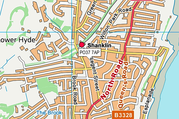 PO37 7AP map - OS VectorMap District (Ordnance Survey) PO37 7AP map - OS VectorMap District (Ordnance Survey)