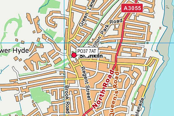 PO37 7AT map - OS VectorMap District (Ordnance Survey) PO37 7AT map - OS VectorMap District (Ordnance Survey)