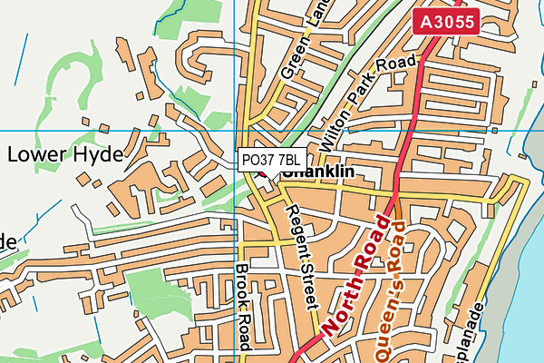 PO37 7BL map - OS VectorMap District (Ordnance Survey) PO37 7BL map - OS VectorMap District (Ordnance Survey)