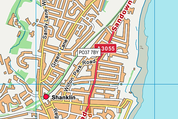 PO37 7BY map - OS VectorMap District (Ordnance Survey) PO37 7BY map - OS VectorMap District (Ordnance Survey)