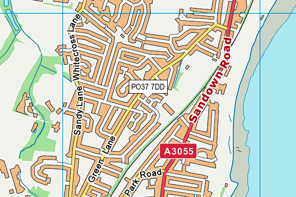PO37 7DD map - OS VectorMap District (Ordnance Survey) PO37 7DD map - OS VectorMap District (Ordnance Survey)