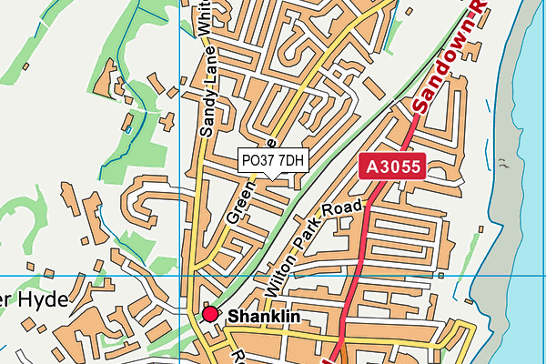 PO37 7DH map - OS VectorMap District (Ordnance Survey) PO37 7DH map - OS VectorMap District (Ordnance Survey)
