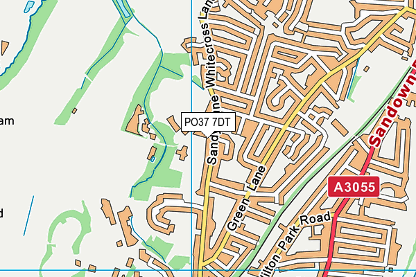 PO37 7DT map - OS VectorMap District (Ordnance Survey) PO37 7DT map - OS VectorMap District (Ordnance Survey)