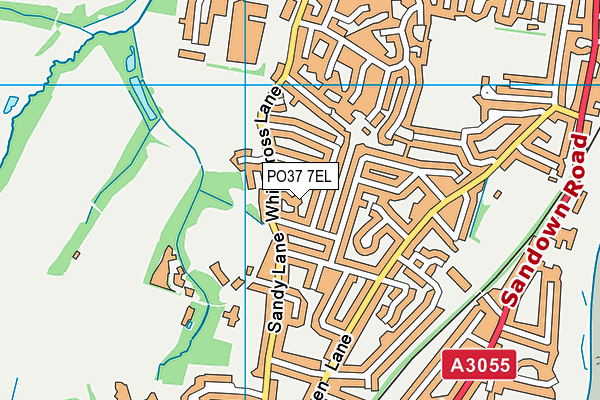 PO37 7EL map - OS VectorMap District (Ordnance Survey) PO37 7EL map - OS VectorMap District (Ordnance Survey)