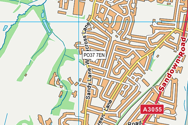 PO37 7EN map - OS VectorMap District (Ordnance Survey) PO37 7EN map - OS VectorMap District (Ordnance Survey)