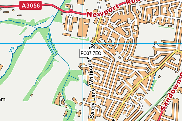 PO37 7EQ map - OS VectorMap District (Ordnance Survey) PO37 7EQ map - OS VectorMap District (Ordnance Survey)