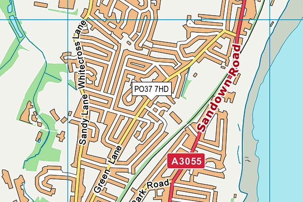 PO37 7HD map - OS VectorMap District (Ordnance Survey) PO37 7HD map - OS VectorMap District (Ordnance Survey)