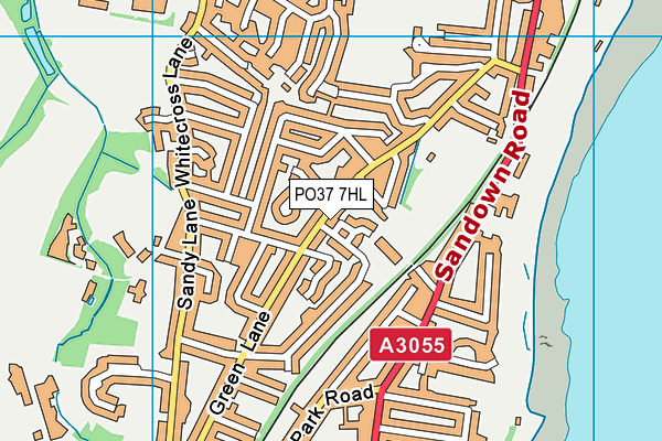 PO37 7HL map - OS VectorMap District (Ordnance Survey) PO37 7HL map - OS VectorMap District (Ordnance Survey)