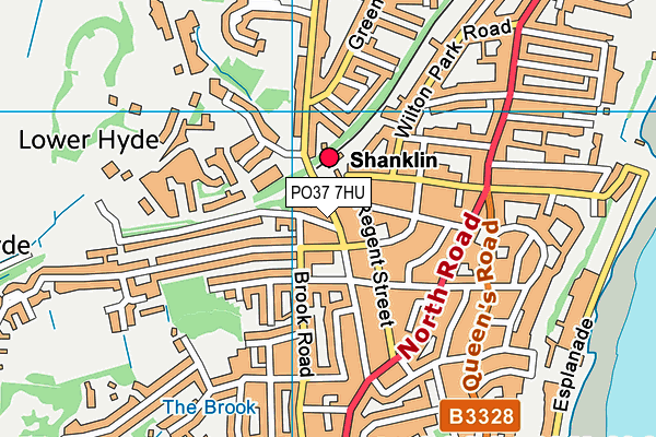 PO37 7HU map - OS VectorMap District (Ordnance Survey) PO37 7HU map - OS VectorMap District (Ordnance Survey)
