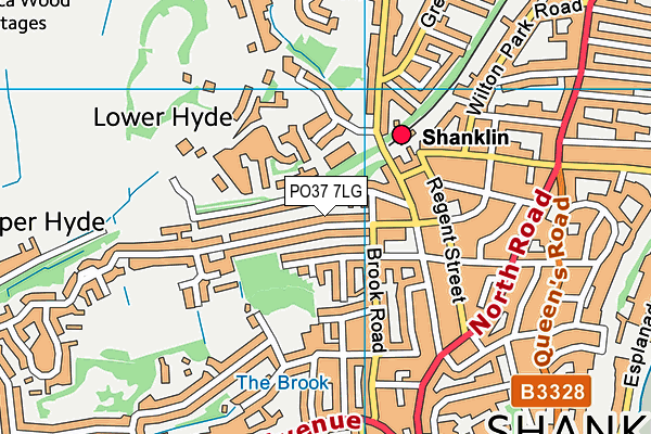 PO37 7LG map - OS VectorMap District (Ordnance Survey) PO37 7LG map - OS VectorMap District (Ordnance Survey)
