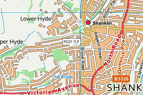 PO37 7LP map - OS VectorMap District (Ordnance Survey) PO37 7LP map - OS VectorMap District (Ordnance Survey)