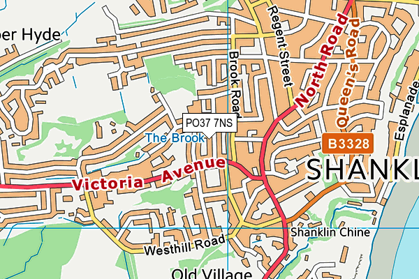 PO37 7NS map - OS VectorMap District (Ordnance Survey) PO37 7NS map - OS VectorMap District (Ordnance Survey)