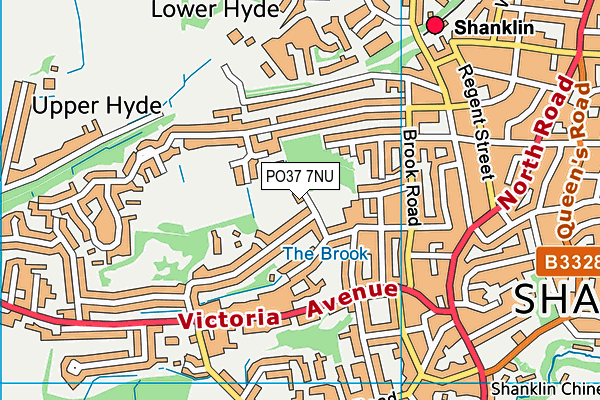 PO37 7NU map - OS VectorMap District (Ordnance Survey) PO37 7NU map - OS VectorMap District (Ordnance Survey)