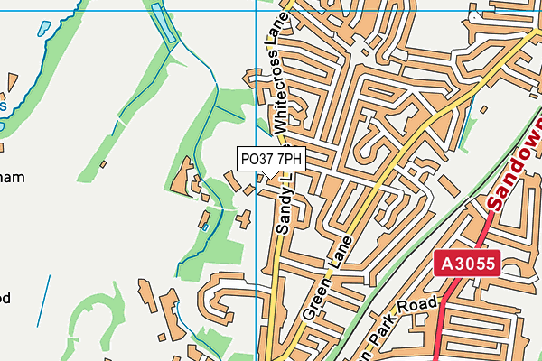PO37 7PH map - OS VectorMap District (Ordnance Survey) PO37 7PH map - OS VectorMap District (Ordnance Survey)